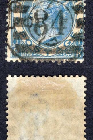 SG118 2/- Dull Blue Cat 180 pounds