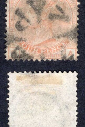 SG152 4d vermilion Plate 15 Wmk Garter Cat 300 pounds