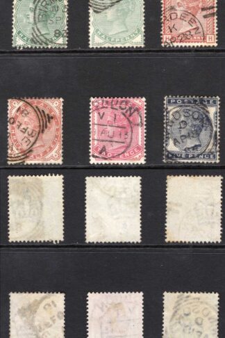 SG164/9 set of 5 with extra 1/2d shade Cat 170 pounds