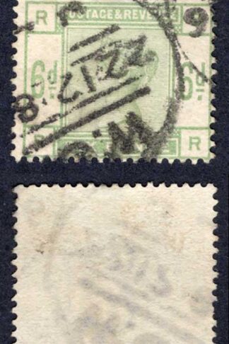 SG194 6d Lilac and Green (faded) Cat 100 pounds