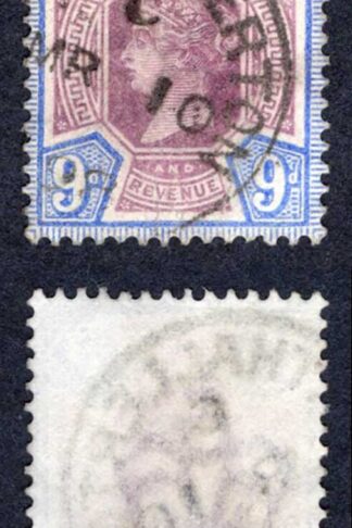 SG209 9d Dull Purple and Blue Jubilee CDS used Cat 25 pounds