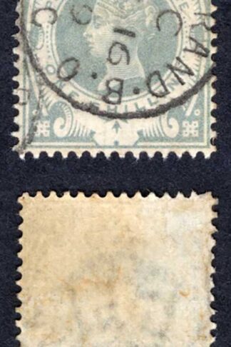 SG211 1/- Dull Green Jubilee CDS used Cat 80 pounds