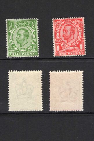 SG321/350 Mackennals Basic Set 10 values U/M with good perfs