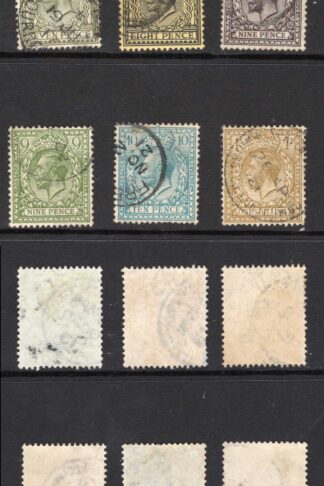 SG351/396 Royal Cypher Set 15 values Fine CDS Used