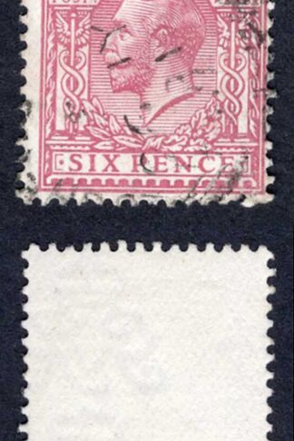 SG385a 6d perf 14 Wmk R/Cypher (Perf Fault bottom right) Cat 110