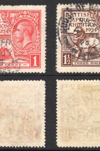 SG430-431 1924 Wembley Set used