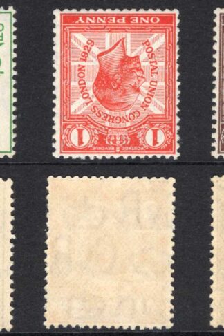SG434i-436i 1929 PUC Inv 3 values U/M