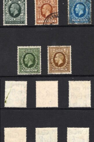 SG439/449 Photogravure Set 11 values Fine used