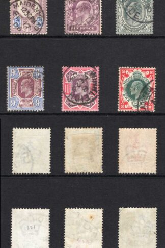 SG215/314 KEVII Simplified Set 1/2d-1/- 15 values CDS Used