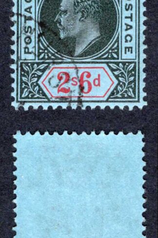 Gambia SG84 2/3 Black and red/blue Cat 38 pounds