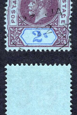 Gambia SG99 2/- Wmk Mult Crown CDS used Cat 9.50 pounds