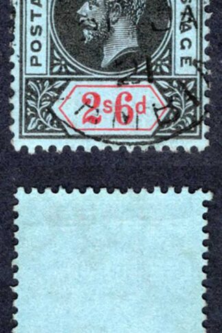 Gambia SG100 2/6 Wmk Mult Crown CDS used Cat 22 pounds