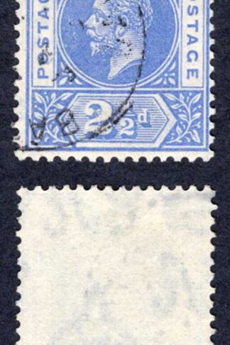 Gambia SG112 2 1/2d Bright Blue Wmk Script CDS used Cat 15 pounds