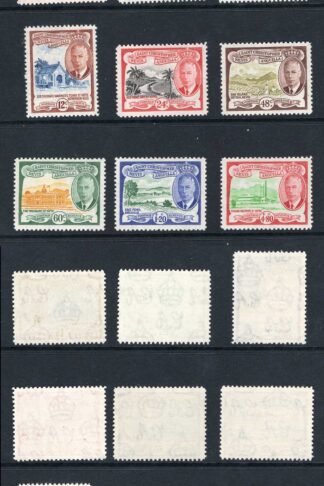 St Kitts-Nevis SG94-105 KGVI Set of 12 U/M Cat 42 pounds