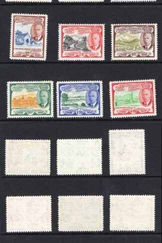 St Kitts-Nevis SG94-105 KGVI Set of 12 U/M Cat 42 pounds