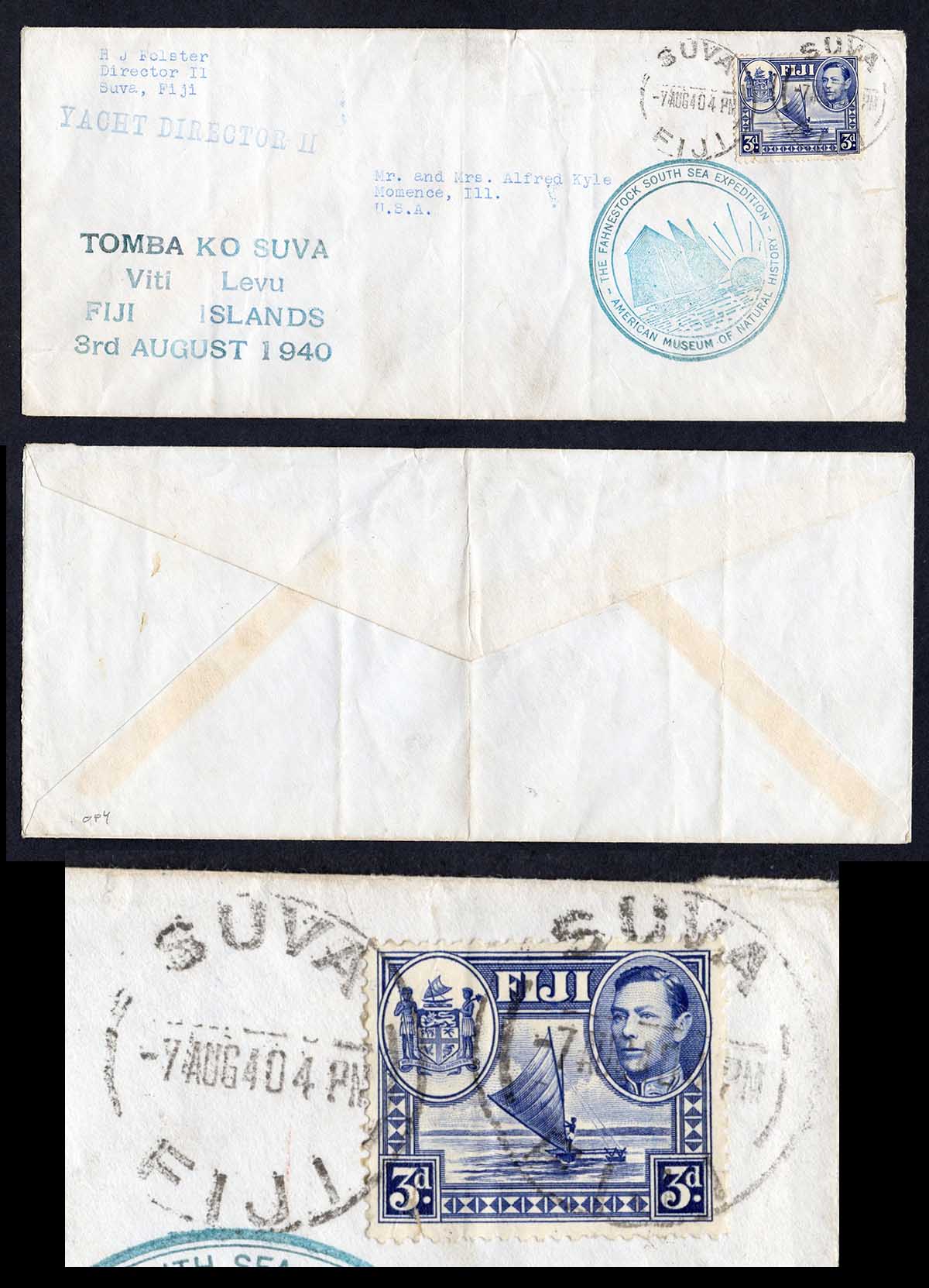 Fiji 1940 FAHNESTOCK SOUTH SEA EXPEDITION/AMERICAN MUSEUM OF NATURA HISTORY