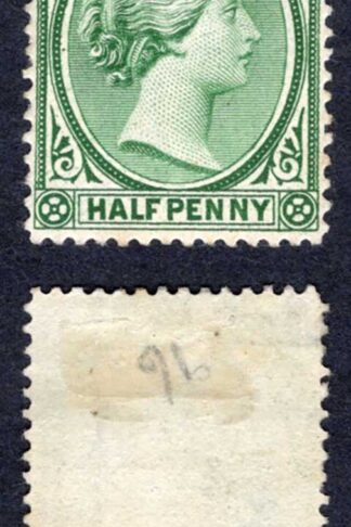 Falkland Is SG16 1/2d green Wmk CA Upright M/M Cat 20 pounds