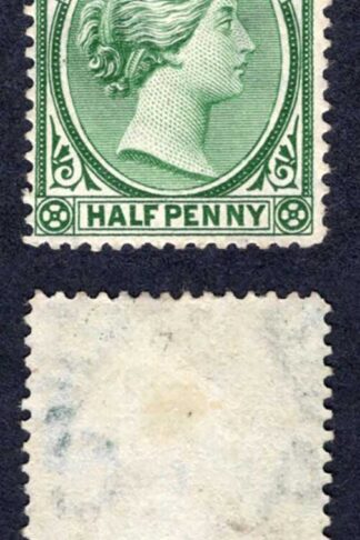 Falkland Is SG16b 1/2d Deep Dull green Wmk CA no gum Cat 42 pounds