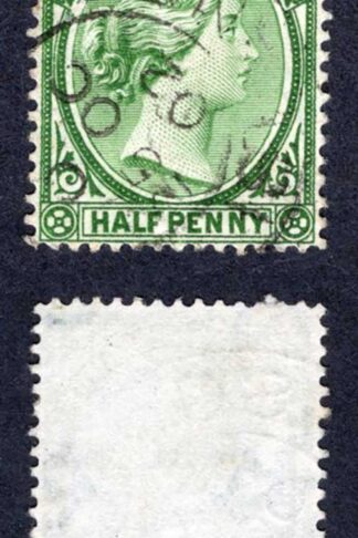 Falkland Is SG17b 1/2d Yellow-green Wmk CA Upright