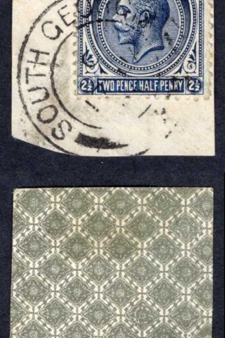 Falkland Is SGZ38 2 1/2d Wmk Script SOUTH GEORGIA Pmk Cat 32 pounds