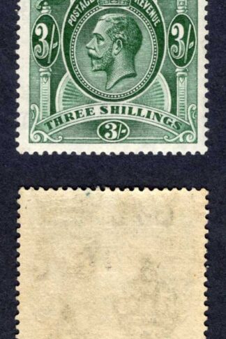 Falkland Is SG80 3/- Slate-green Wmk Script M/M Cat 110 pounds
