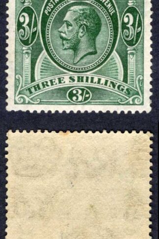 Falkland Is SG80 3/- Slate-green Wmk Script M/M Cat 110 pounds