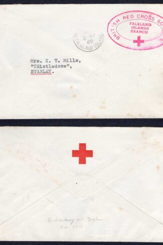 Falkland Is 1968 RED CROSS Society Type III