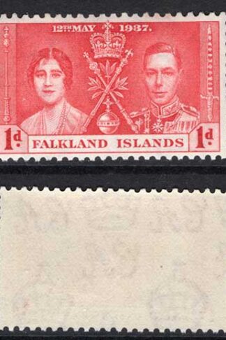 Falkland Is SG143/5 1937 Coronation U/M Cat 4.25 pounds