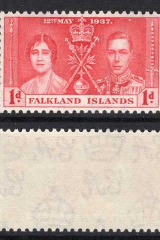 Falkland Is SG143/5 1937 Coronation U/M Cat 4.25 pounds