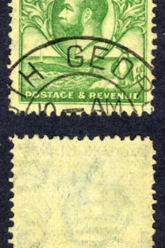 Falkland Is SGZ51 5/- Whale and Penguins used in South Georgia Cat 325 pounds