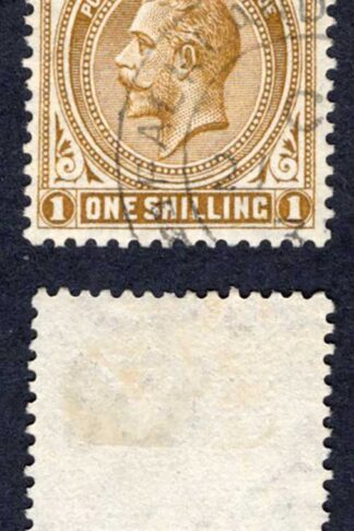 Falkland Is SG79 1/- Wmk Script Cat 50 pounds