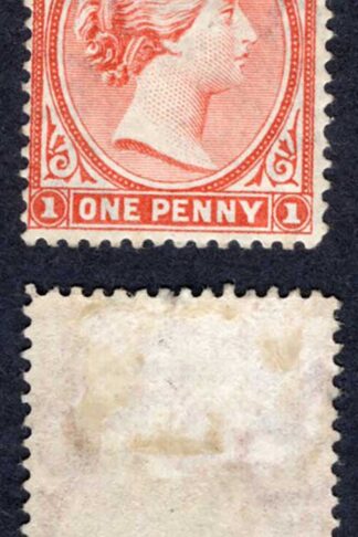 Falkland Is SG22 1d Venetian Red M/M Cat 32 pounds