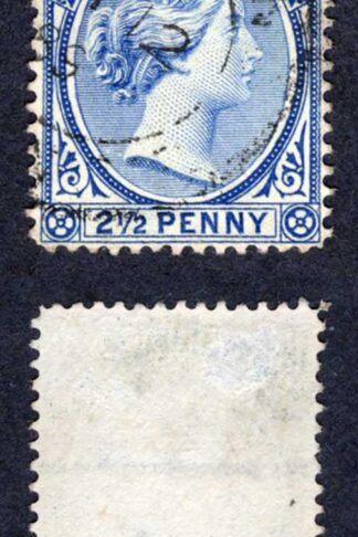 Falkland Is SG28 2 1/2d Dull Blue Wmk CA Cat 38 pounds