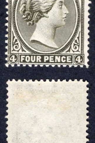 Falkland Is SG32 4d Olive-Black Wmk CA M/M Cat 16 pounds