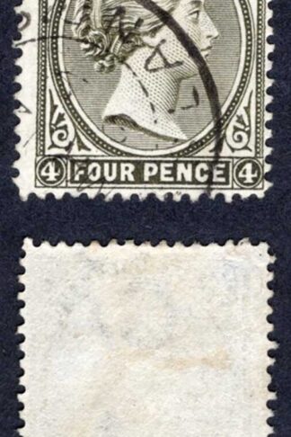 Falkland Is SG32 4d Olive-Black Wmk CA CDS Cat 23 pounds