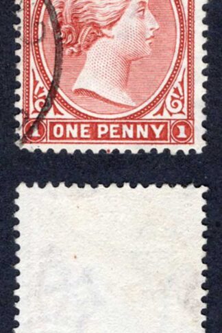 Falkland Is SG11 1d Red-brown Wmk CA (upright) Cat 95 pounds