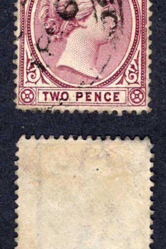Falkland Is SG25 2d Purple Wmk CA Cat 12 pounds