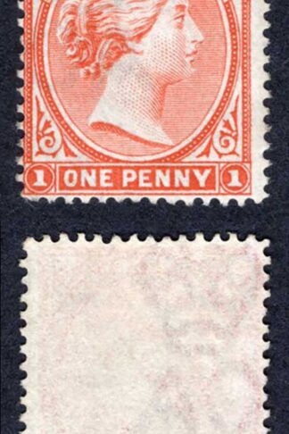 Falkland Is SG23 1d Pale Red M/M Cat 8.50