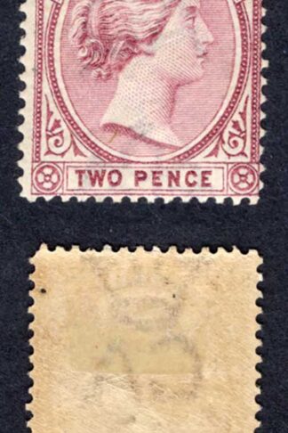 Falkland Is SG25 2d Purple Wmk CA M/M Cat 7.50 pounds