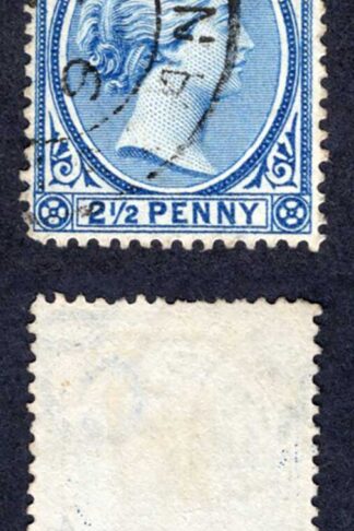 Falkland Is SG30 2 1/2d Ultramarine Apostrophe between D S Pmk