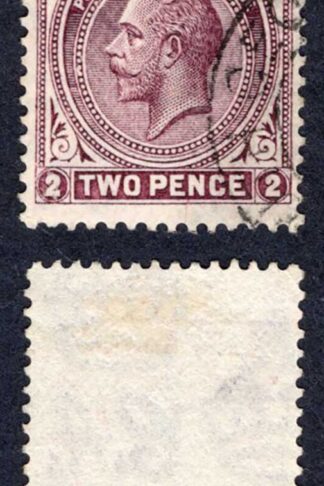 Falkland Is SGZ37 2d Wmk Script used in South Georgia Cat 40 pounds
