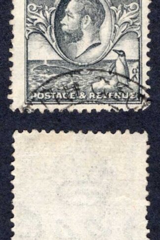 Falkland Is SGZ45 2d Grey Whale and Penguins used in South Georgia Cat 20 pounds