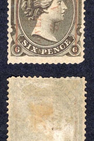 Transvaal SG191 2d on 6d Black-brown M/M Cat 22 pounds