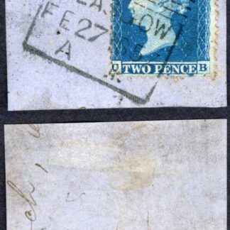 2d Star (CB) Plate 5 Perf 14 MAJOR Re-entry and Madline Smith Pmk