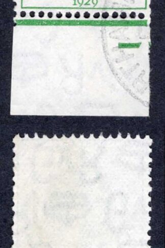 SG434Wi 1/2d PUC Marginal with Wmk INVERTED Sarce from a sheet