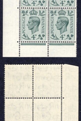 SG468 4d Grey-green Cylinder O44 (1 bar) 9 dot Block U/M Cat 11 pounds