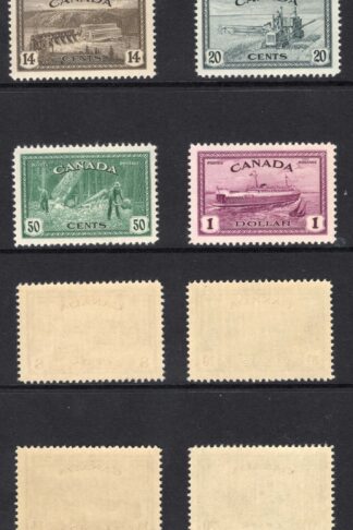 Canada SG401/6 Peace set (no 7c Air Stamp) Superb U/M