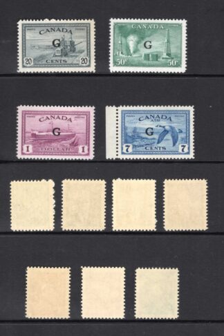 Canada SGO178/O190 Set of 13 opt G Superb U/M Cat 200