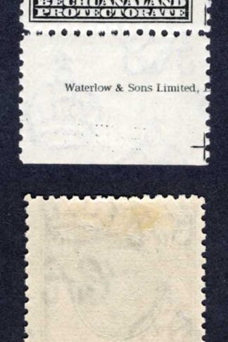 Bechuanaland SG128 KGVI 10/- (top Value) M/M Cat 38 pounds