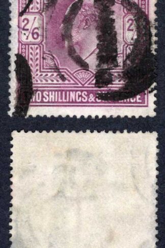 KEVII SG262 2/6d Dull purple (chalky) DLR Cat 150 pounds